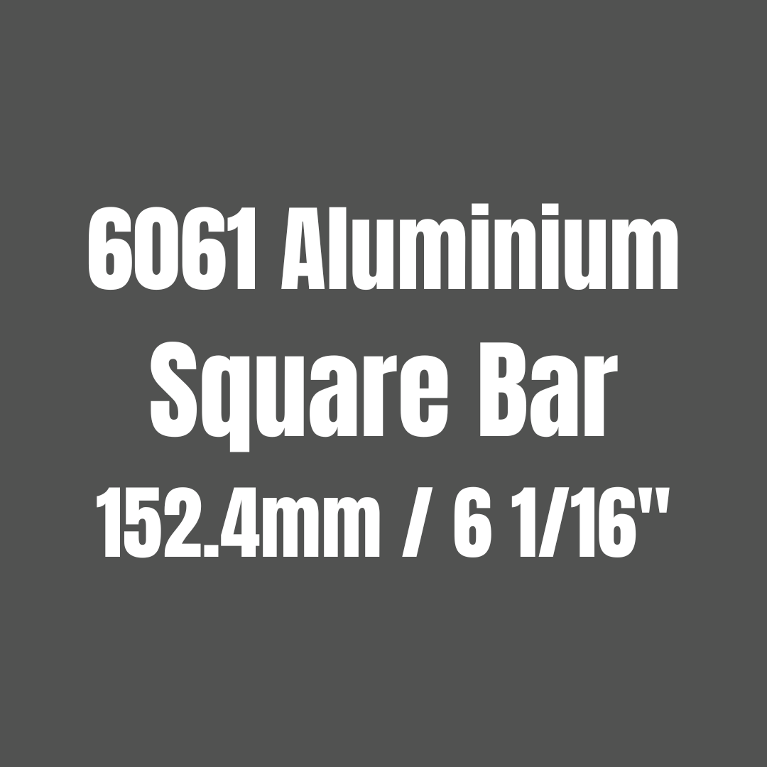 Aluminium 6061 Square Bar 152.4mm