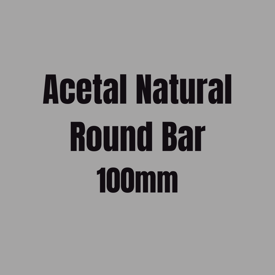 Acetal Natural Round Bar 100mm