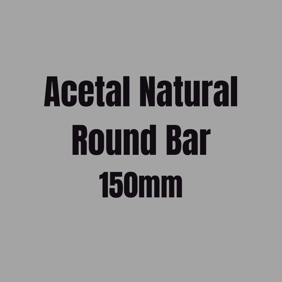 Acetal Natural Round Bar 150mm