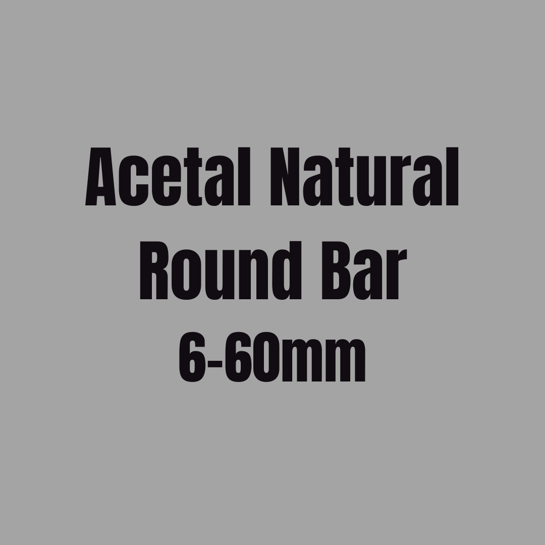Acetal Natural Round Bar up to 60mm
