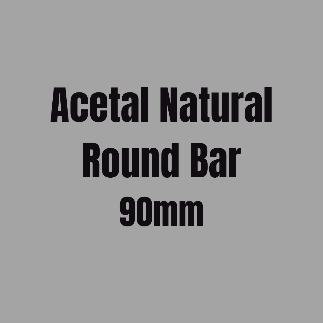 Acetal Natural Round Bar 90mm