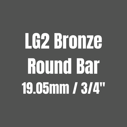 Bronze LG2 Round Bar 19.05mm