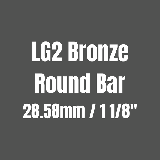 Bronze LG2 Round Bar 28.58mm