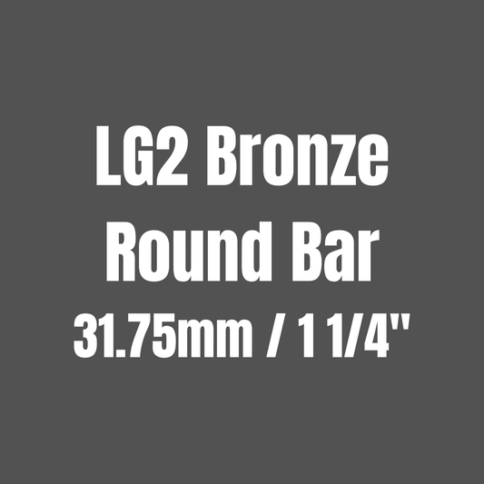 Bronze LG2 Round Bar 31.75mm