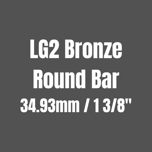 Bronze LG2 Round Bar 34.93mm
