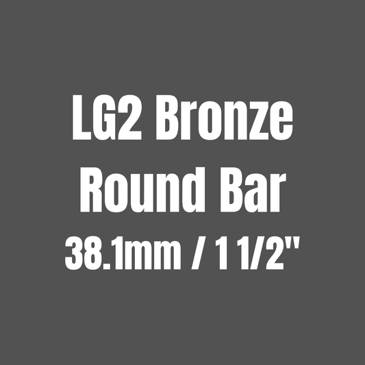 Bronze LG2 Round Bar 38.1mm