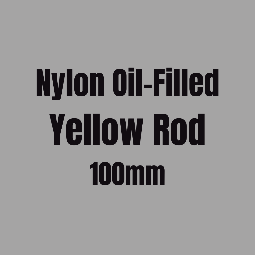 Nylon Oil-Filled Yellow Rod 100mm