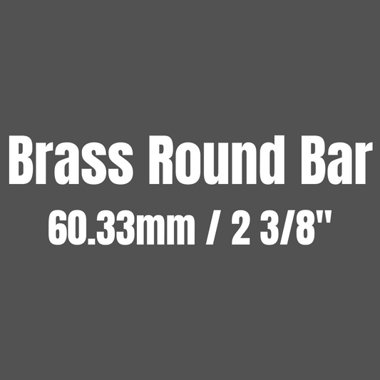 Brass 385 Round Bar 60.33mm