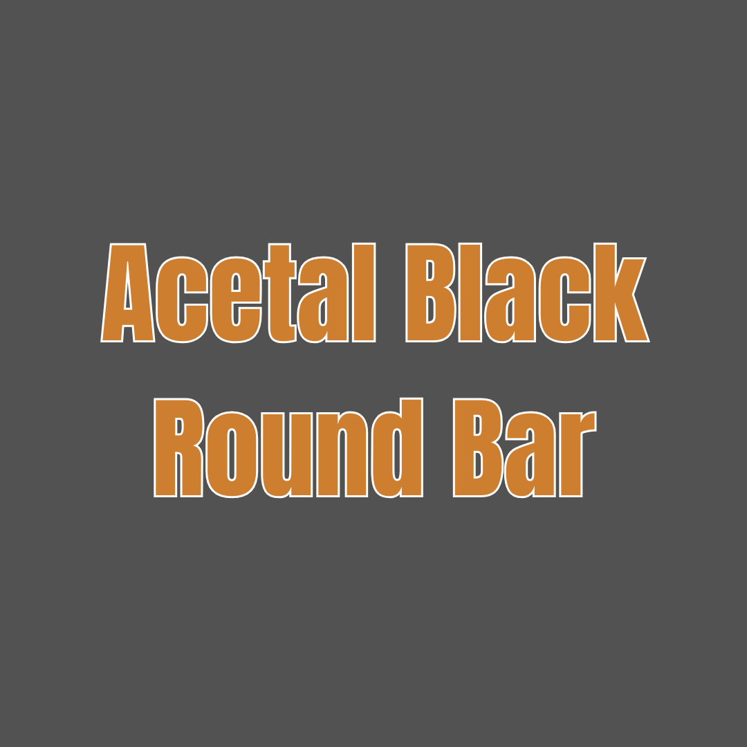 Acetal Black Round Bar