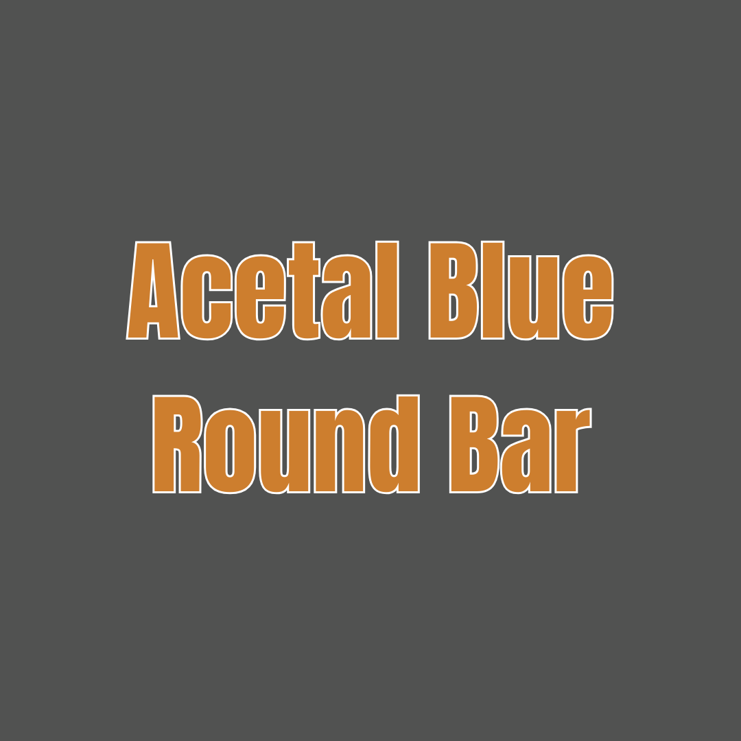 Acetal Blue Round Bar