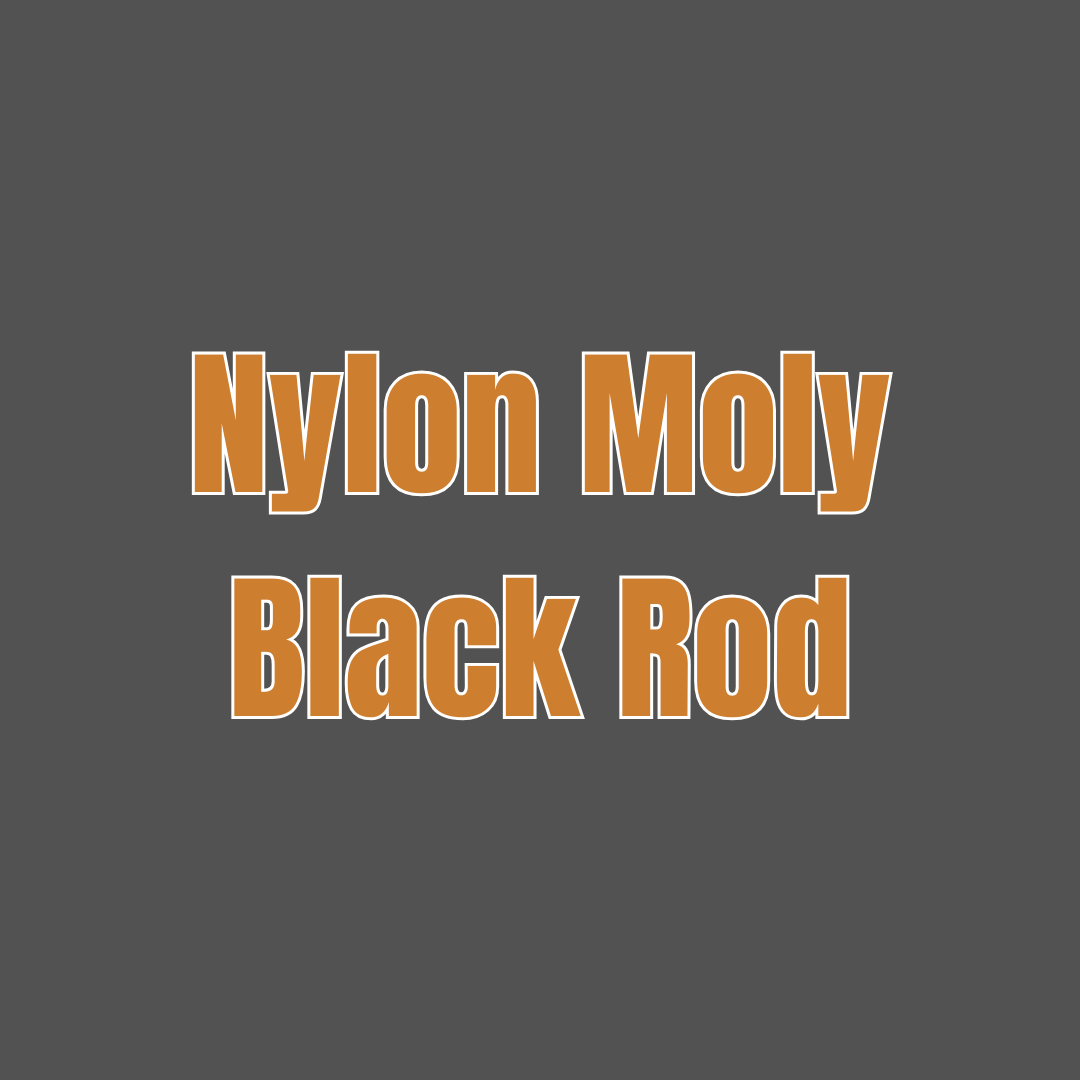 Nylon Moly Black Rod