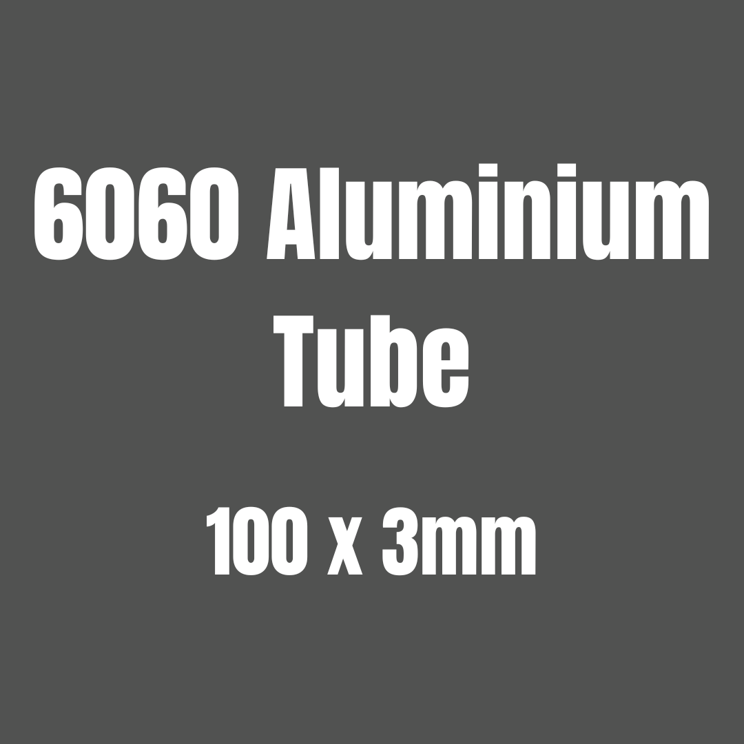 Aluminium 6060 Tube 100x3mm