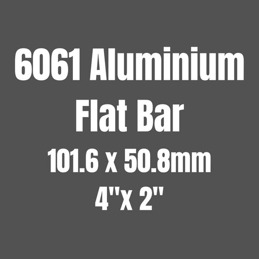 Aluminium 6061 Flat Bar 101.6x50.8mm