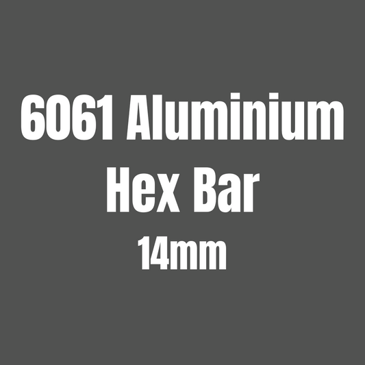 Aluminium 6061 Hex Bar 14mm