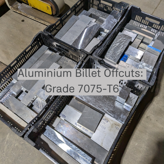 Aluminium Billet Grade 7075-T6 | 139 x 130 x 40mm