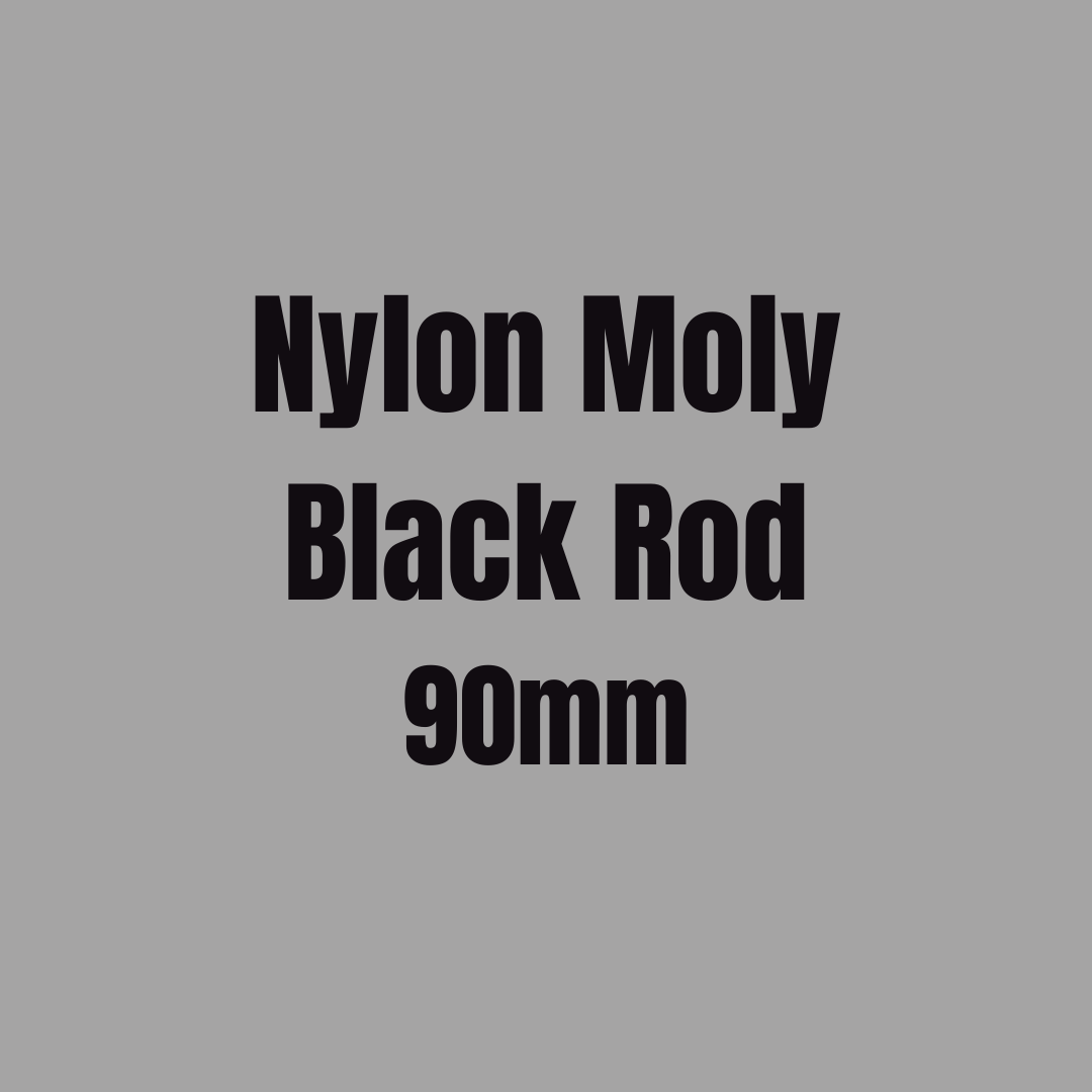 Nylon Moly Black Rod 90mm