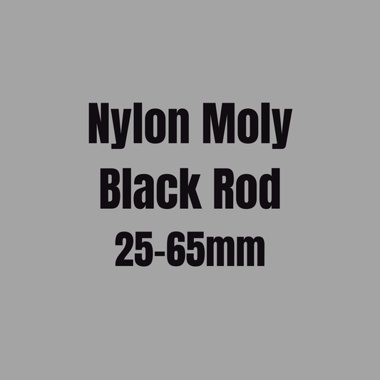 Nylon Moly Black Rod up to 65mm
