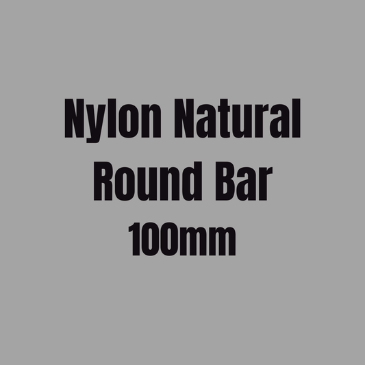 Nylon Natural Round Bar 100mm
