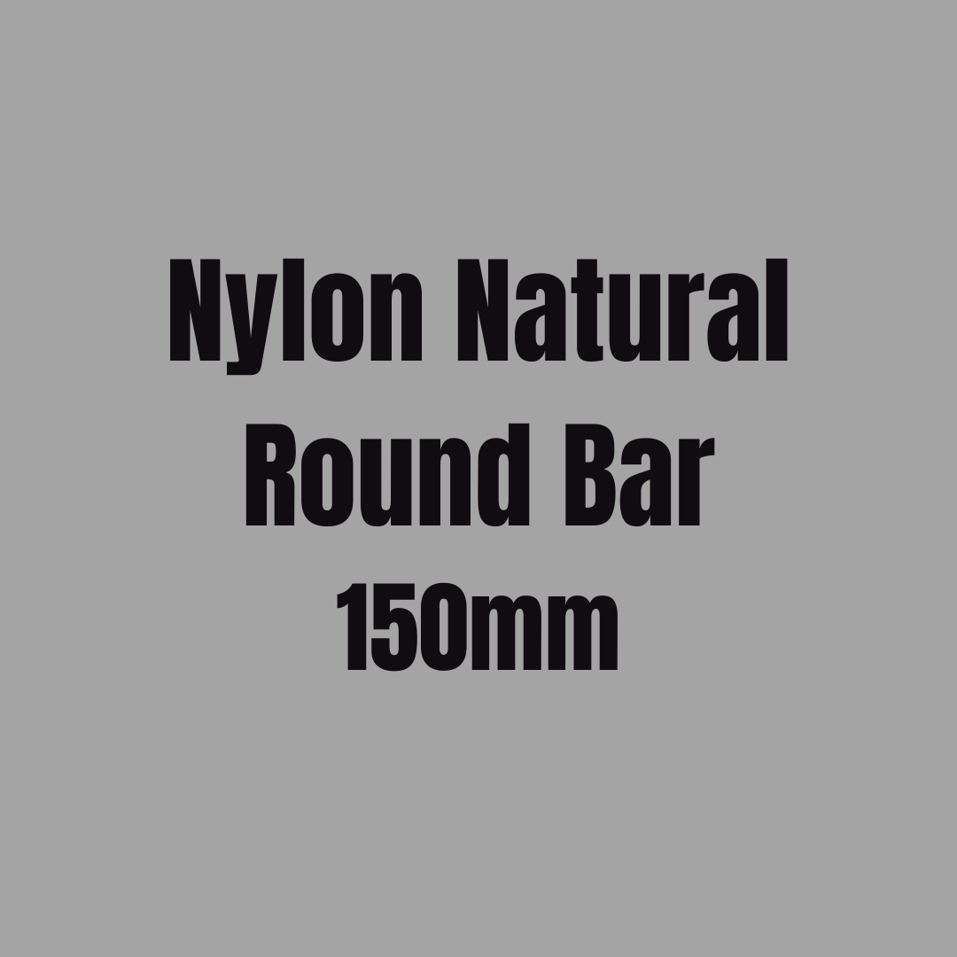 Nylon Natural Round Bar 150mm