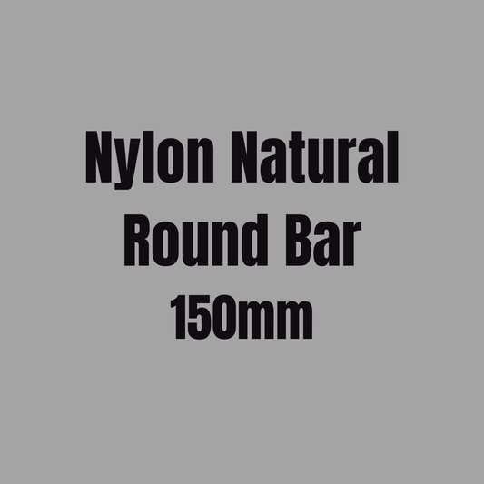 Nylon Natural Round Bar 150mm