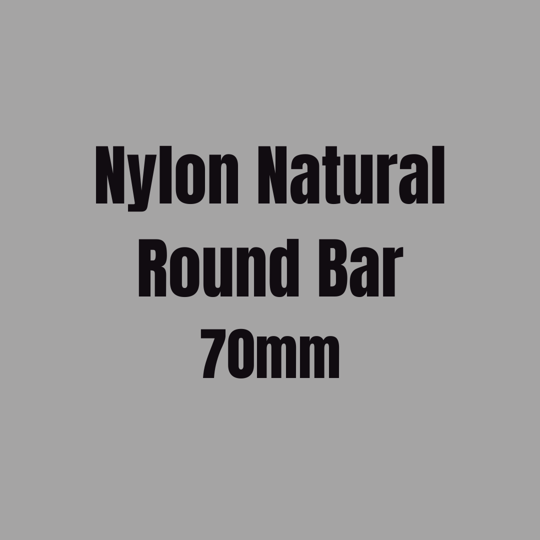 Nylon Natural Round Bar 70mm