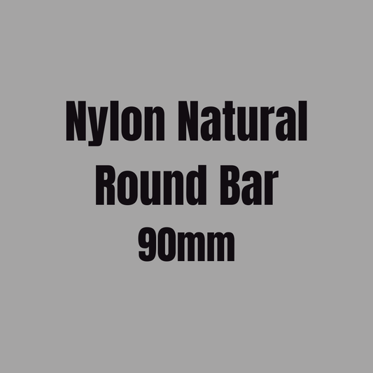 Nylon Natural Round Bar 90mm