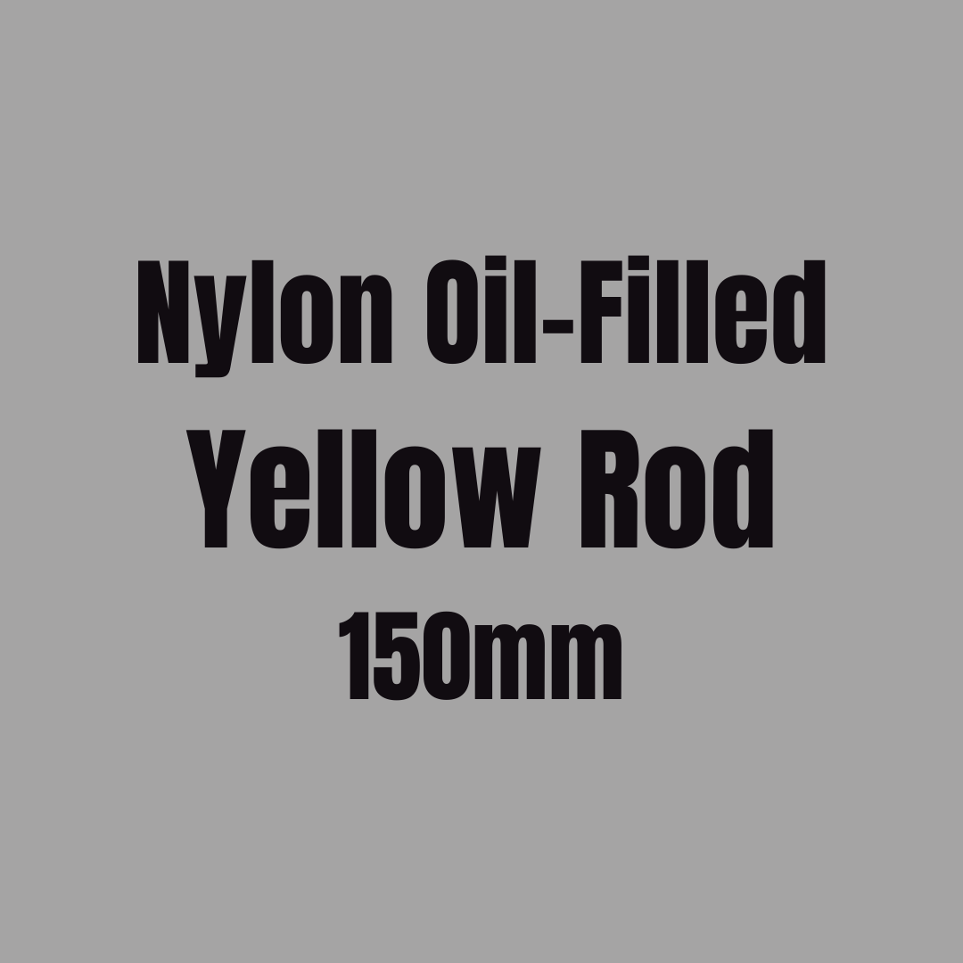 Nylon Oil-Filled Yellow Rod 150mm