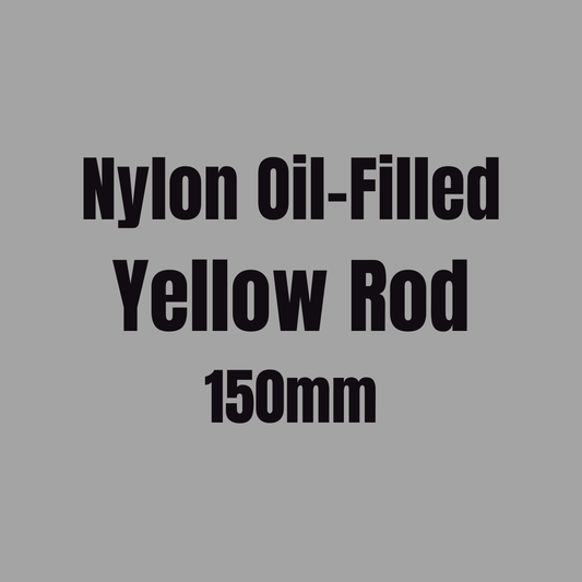 Nylon Oil-Filled Yellow Rod 150mm
