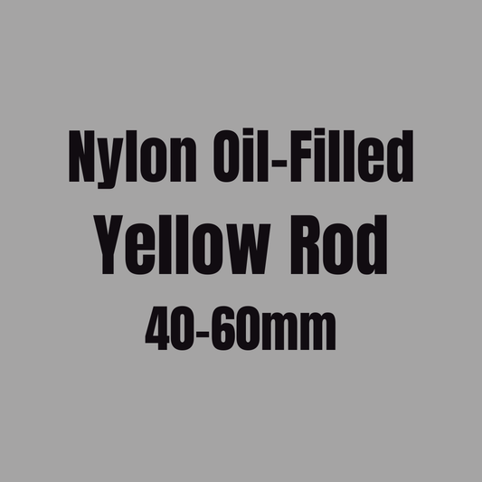 Nylon Oil-Filled Yellow Rod up to 60mm