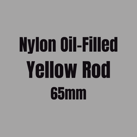 Nylon Oil-Filled Yellow Rod 65mm