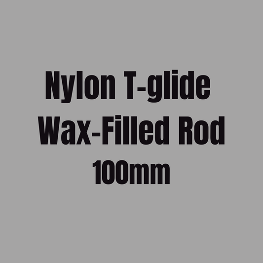 Nylon T-glide Wax-Filled Rod 100mm