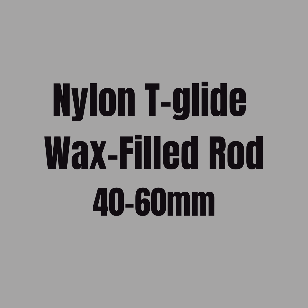 Nylon T-glide Wax-Filled Red Rod up to 60mm