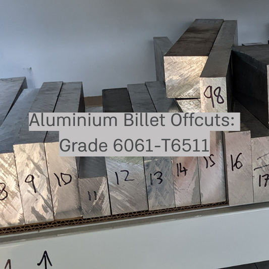 Aluminium Billet Grade 6061-T6511 | 407 x 74 x 39mm